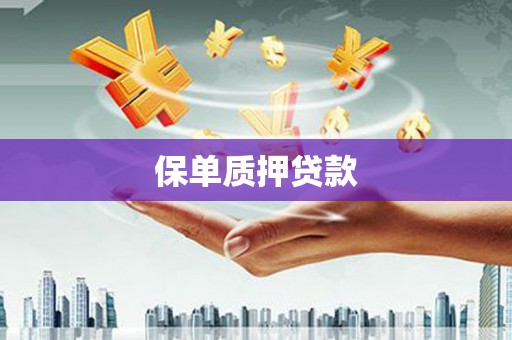 鄂托克旗保单质押贷款