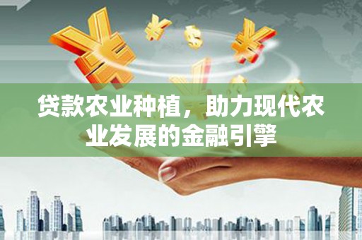 鄂托克旗贷款农业种植，助力现代农业发展的金融引擎
